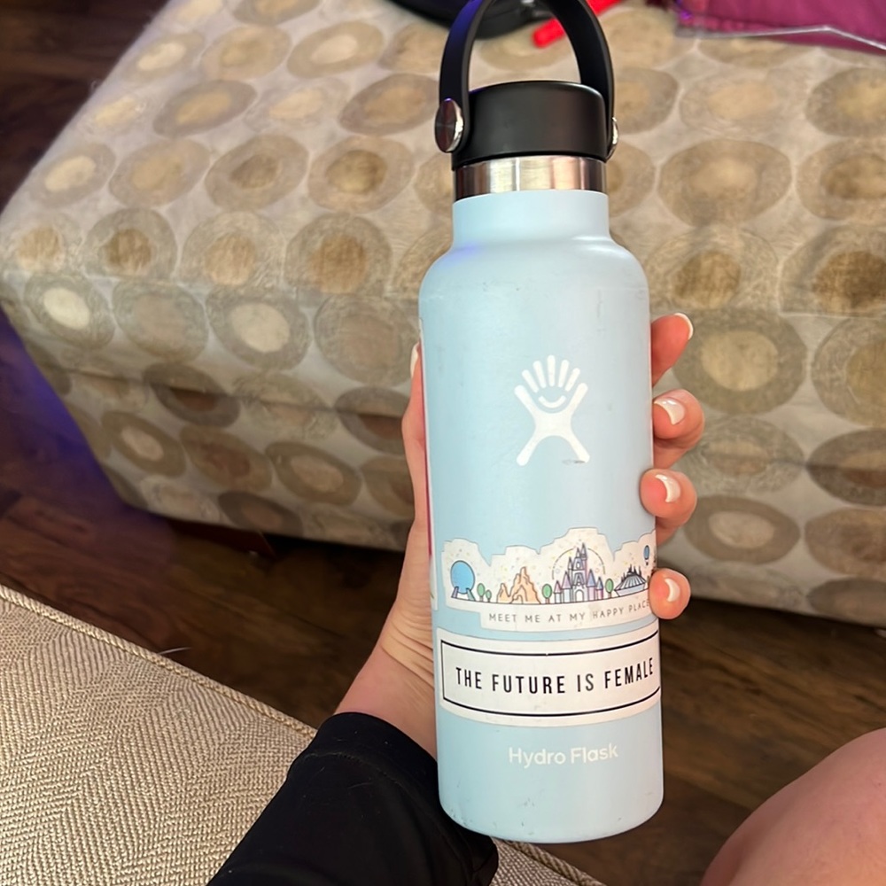 Hydro flask with stickers